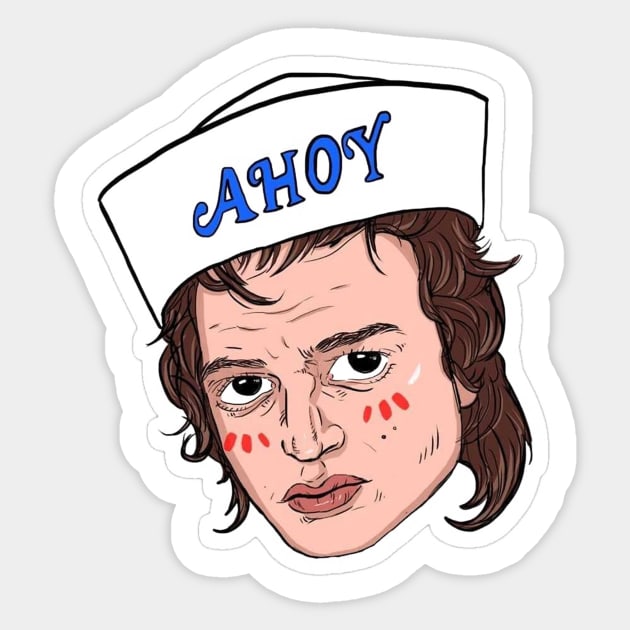 AHOY Sticker by rosposaradesignart